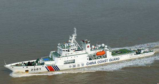 钓鱼岛问题：中国海警船在钓鱼岛监控日本渔船 遭日方非法干扰