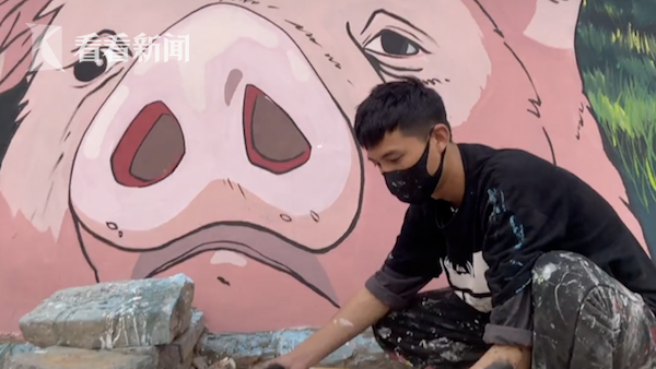 90后|太治愈了！90后小伙把乡村粉刷成网红打卡地