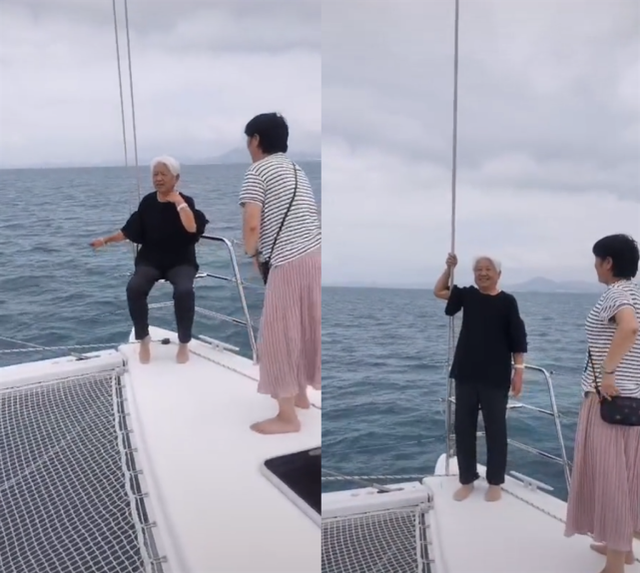 母亲|岳云鹏带全家坐游艇 网友：这是炫幸福，炫的好！