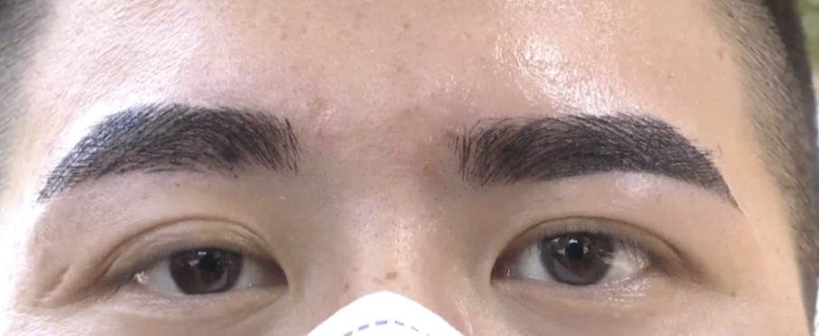 男子|男理发店纹眉一根88元被停业整顿 网友:想起小吴的发际线