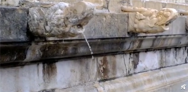 太庙|北京太庙上演龙吐水景观 实为古代排水系统原理在此