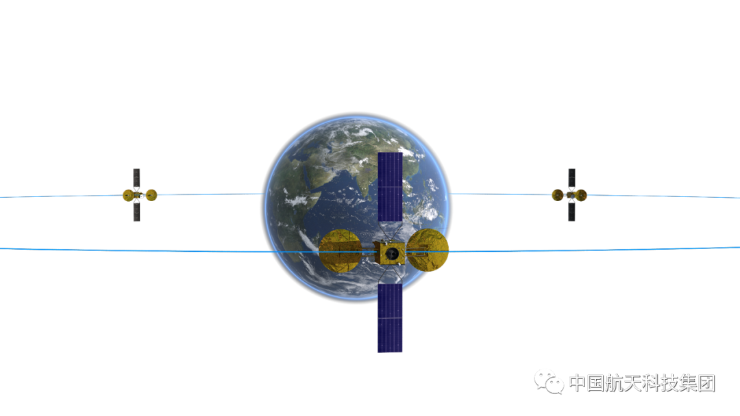 卫星示意图（五院提供）