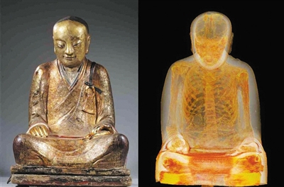 今年3月，匈牙利博物馆展出一尊千年佛像，佛像内藏有一名高僧遗骸，疑似福建省大田县被盗的章公祖师肉身像。